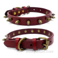 copper rivets pet collar and dog collar